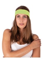Fluorescent green headband
