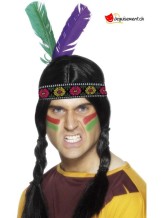 Bandeau indien avec plumes Bandeau indien avec plumes