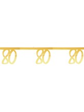 80 years gold banner 80 years gold banner