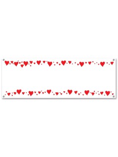 Bannière de coeurs Bannière de coeurs