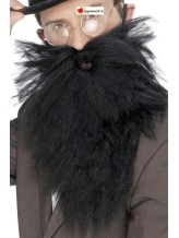Barbe et moustache longue noir Barbe et moustache longue noir