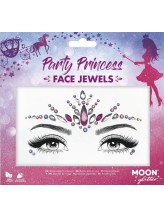 Gioielli da principessa adesivi per il viso