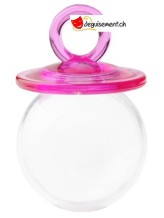 Pink pacifier box - 4 pieces