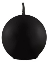 Black ball candle Black ball candle