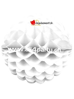 Boule Festonnée Blanc Boule Festonnée Blanc