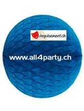 Boule Festonnée Bleu Roy Boule Festonnée Bleu Roy