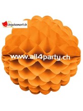 Boule Festonnée Orange