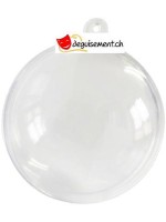 Boule transparente - 5cm - 1 pièce