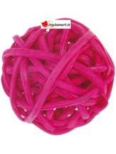 Fuchsia rattan balls 3cm Fuchsia rattan balls 3cm