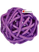 Plum rattan balls 3cm Plum rattan balls 3cm