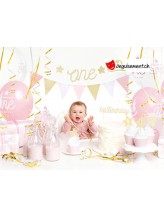 1st birthday decoration box - girl<br> 1st birthday decoration box - girl<br>