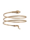 Bracelet serpent égyptien doré