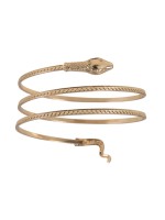 Golden Egyptian snake bracelet