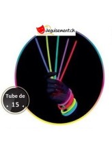 Bracelets lumineux - 15 pièces Bracelets lumineux - 15 pièces