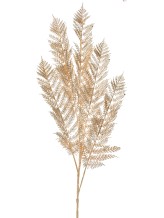 Branche de fougère dorée - 17x107cm - 1 pièce Branche de fougère dorée - 17x107cm - 1 pièce