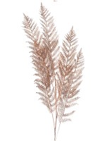 Pink gold fern branch - 17x107cm - 1 piece