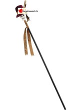 Canne vaudou avec crâne - 122 cm Canne vaudou avec crâne - 122 cm
