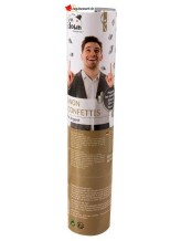 Pistola spara coriandoli argento - 20cm Pistola spara coriandoli argento - 20cm