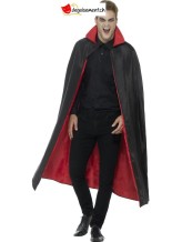 Cape reversible rouge et noir - 127cm Cape reversible rouge et noir - 127cm