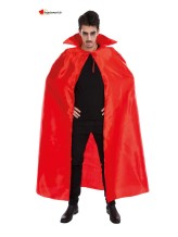 Cape satin rouge 163cm Cape satin rouge 163cm