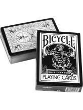 Bicycle Black Deck Tigers playing cards