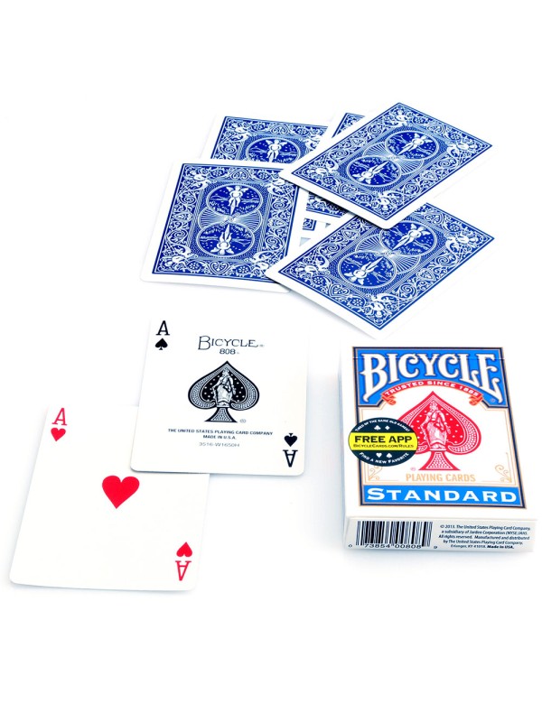 Jeux de Cartes Bicycle Poker Bleu