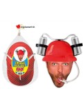 Casque anti-soif rouge