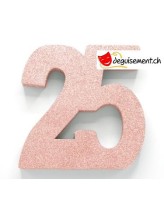 Centre de table 25 - rose gold Centre de table 25 - rose gold