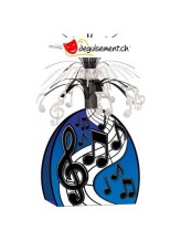 Centre de table musique