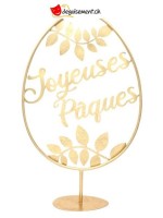 Tafelaufsatz Ei Joyeuses Pâques