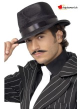 Chapeau gangster - bandit noir Chapeau gangster - bandit noir