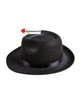 Chapeau Gangster al capone noir Chapeau Gangster al capone noir