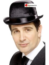 Chapeau melon noir Vieille Angleterre adulte  taille unique Chapeau melon noir Vieille Angleterre adulte  taille unique
