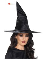 Chapeau sorcière noir adulte