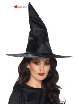 Chapeau sorcière noir adulte Chapeau sorcière noir adulte