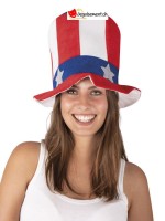 Chapeau velours haut de forme américain