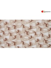 Yellow black disco - afro wig Yellow black disco - afro wig