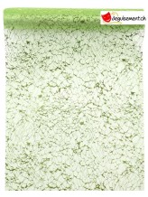 Chemin de table cristaux vert Chemin de table cristaux vert