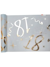 18 years gold table runner 18 years gold table runner
