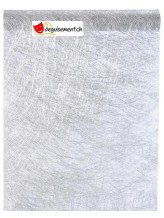 Chemin de table fanon argent Chemin de table fanon argent