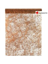 Chemin de table fanon cuivre Chemin de table fanon cuivre