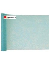 Chemin de table fanon mint blue Chemin de table fanon mint blue