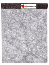 Chemin de table fanon noir Chemin de table fanon noir
