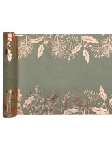 Merry Christmas table runner - 26cm x 3m Merry Christmas table runner - 26cm x 3m