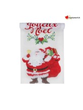 Chemin de table joyeux noel Chemin de table joyeux noel