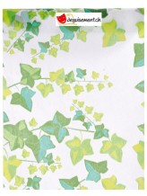 Chemin de table lierre blanc