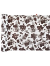 Pine cone table runner - 28cm x 3m Pine cone table runner - 28cm x 3m