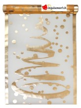 Chemin de table sapin or 5m Chemin de table sapin or 5m