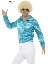 Chemise années 60' bleu Chemise années 60' bleu
