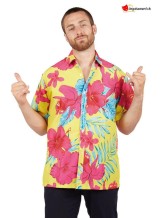 Hawaiihemd Blumen - Erwachsene Hawaiihemd Blumen - Erwachsene
